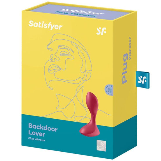 SATISFYER - BACKDOOR LOVER VIBRATING PLUG ROT
