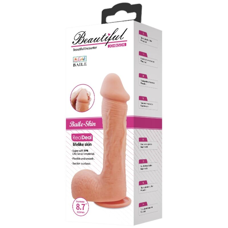 BAILE - JOHNSON REALISTIC SKIN Wellness Device 22 CM