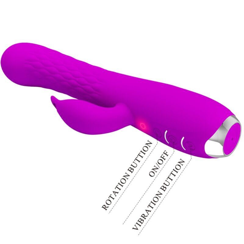 PRETTY LOVE - MOLLY Sensory Device WITH RECHARGEABLE ROTATION