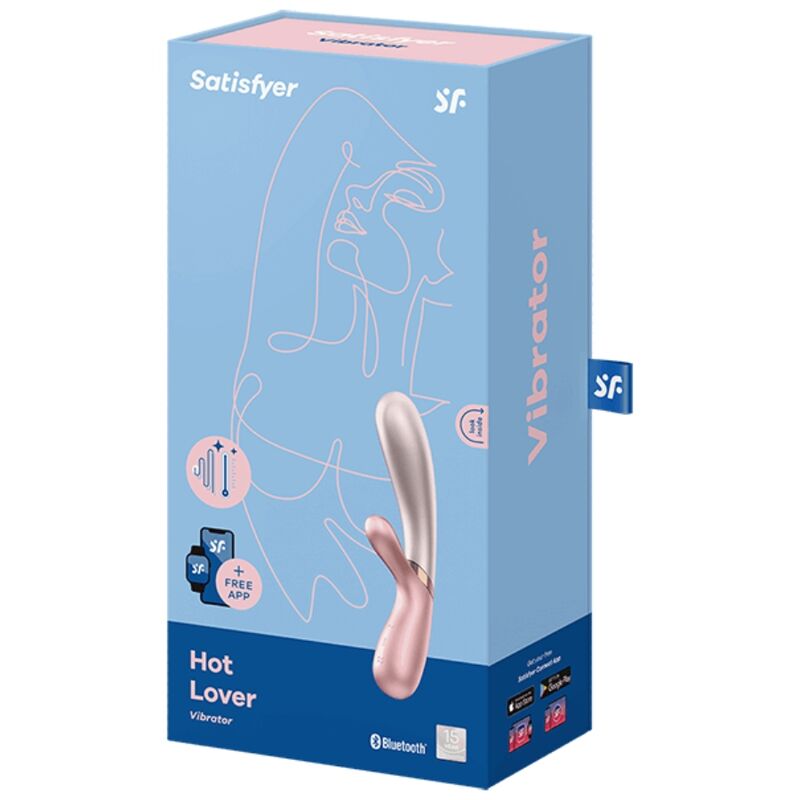 SATISFYER - HOT LOVER Sensorgerät ROSE & BEIGE