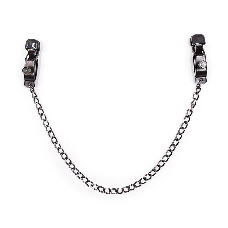 OHMAMA FETISCH - METALLKLAMmern MIT SCHWARZER KETTE