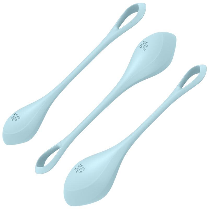 SATISFYER - YONI POWER 2 TRAINING SET BLAU