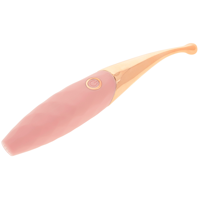 OHMAMA – WIEDERAUFLADBARER KLITORISSTIMULATOR MIT 36 PINK-PINKGOLD MODI