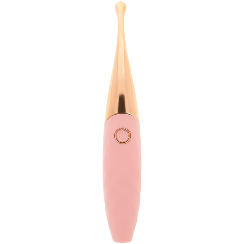 OHMAMA – WIEDERAUFLADBARER KLITORISSTIMULATOR MIT 36 PINK-PINKGOLD MODI