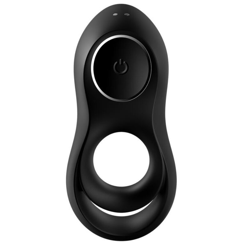 SATISFYER - LEGENDARY DUO RING Sensory Device BLACK