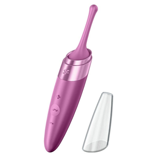 SATISFYER - TWIRLING DELIGHT CLIT TIP Sensory Device PURPLE