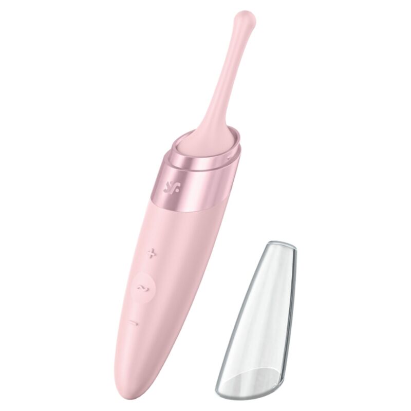 SATISFYER - TWIRLING DELIGHT CLIT TIP Sensory Device PINK
