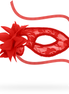 OHMAMA - MASKEN MASKEN MIT SPITZE UND ROTER BLUME