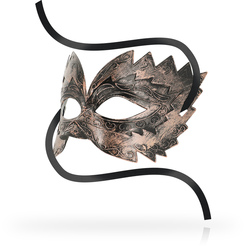 OHMAMA - ANTIZAZ MASKEN IM VENETIANISCHEN STIL KUPFER