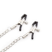 OHMAMA FETISH - RINGKNEBEL MIT KETTEN UND NIPPLE CLAMPS