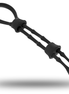 OHMAMA FETISH - SILICONE CORD-COCK AND TESTICLES RING