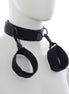 OHMAMA FETISH - NYLON HANDCUFFS AND COLLAR