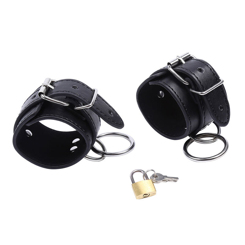 OHMAMA FETISH - O-RING-ARMFESSELN MIT SCHLOSS