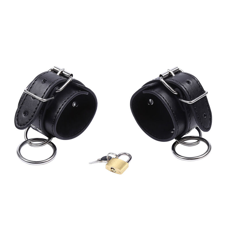 OHMAMA FETISH - O-RING-ARMFESSELN MIT SCHLOSS