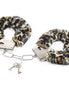 OHMAMA FETISH - VELVETEEN FURLINED METAL WRIST CUFFS