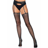 LEG AVENUE – STRUMPFHALTER UND STRÜMPFE SET EINHEITSGRÖSSE