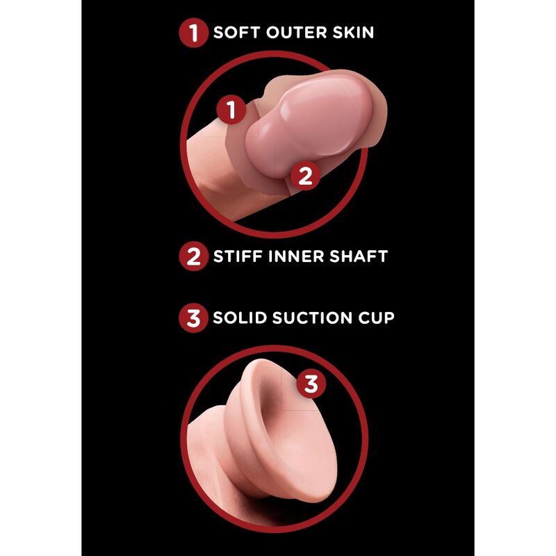 KING COCK - PLUS 3D Wellness Gerät SCHWINGKUGELN 20,3 CM