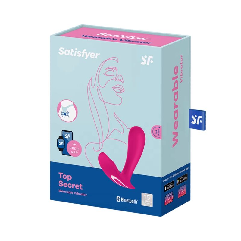 SATISFYER - TOP SECRET Sensory Device PINK