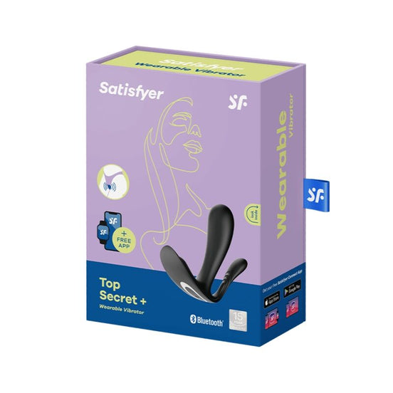 SATISFYER - TOP SECRET + Sensory Device BLACK