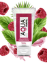 AQUA TRAVEL - WILD RASPBERRY FLAVOUR WATERBASED LUBRICANT - 50 ML