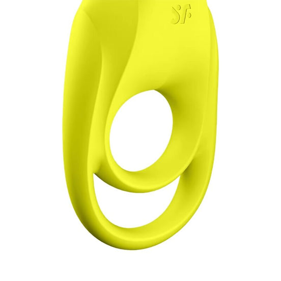 SATISFYER - SPECTACULAR DUO RING Sensory Device YELLOW