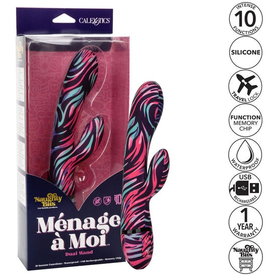 CALEXOTICS - MENAGE A MOI DUAL WAND Sensory Device