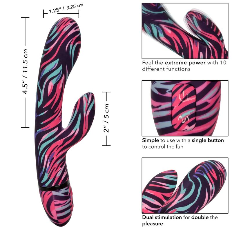 CALEXOTICS - MENAGE A MOI DUAL WAND Sensory Device