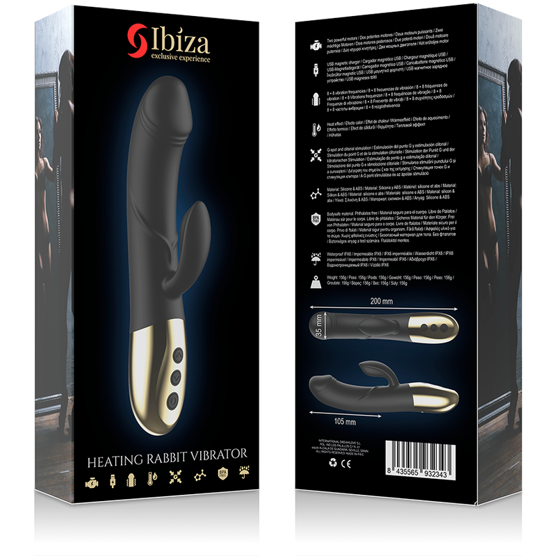 IBIZA - POWERFUL ANATOMICAL Sensory Device WITH RABBIT