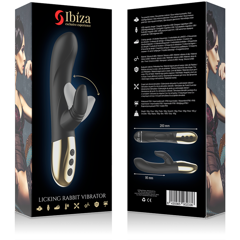 IBIZA - Sensory Device NEW EXPERIENCE WITH LICKING RABBIT