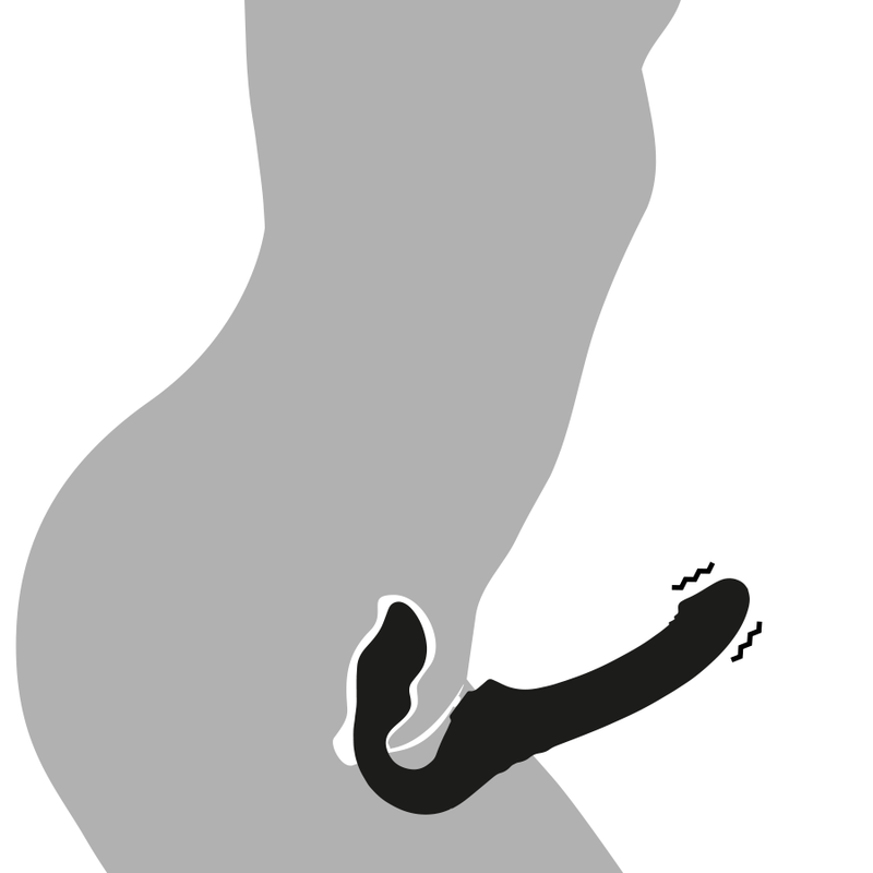 IBIZA - FERNGESTEUERTER TRÄGERLOSER Sensorischer Stimulator 3 MOTOREN 1000 KOMBINATIONEN.