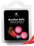 SECRETPLAY - SET 2 BRAZILIAN BALLS TRIPLE EFFECT