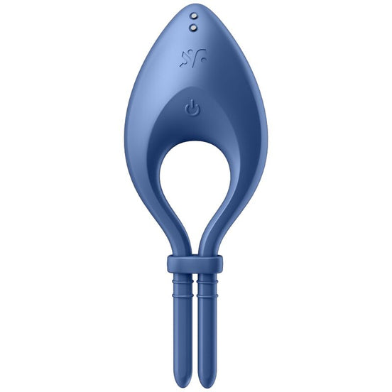 SATISFYER - BULLSEYE RING Sensory Device APP BLUE