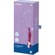 SATISFYER - AMAZING 1 ASPOT Sensory Device BERRY