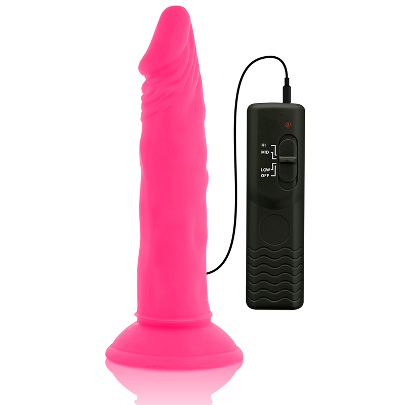 DIVERSIA - FLEXIBLE VIBRATING Wellness Device PINK 23 CM -O- 4.3 CM