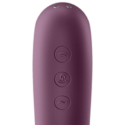 SATISFYER - DUAL KISS AIR PULSE Stimulator WEINROT