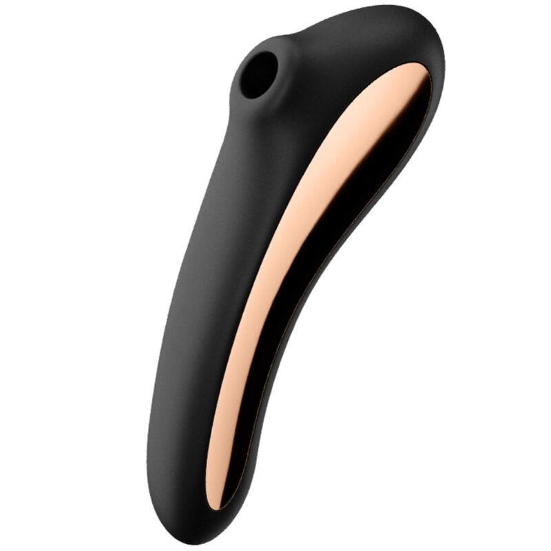 SATISFYER - DUAL KISS AIR PULSE Stimulator SCHWARZ