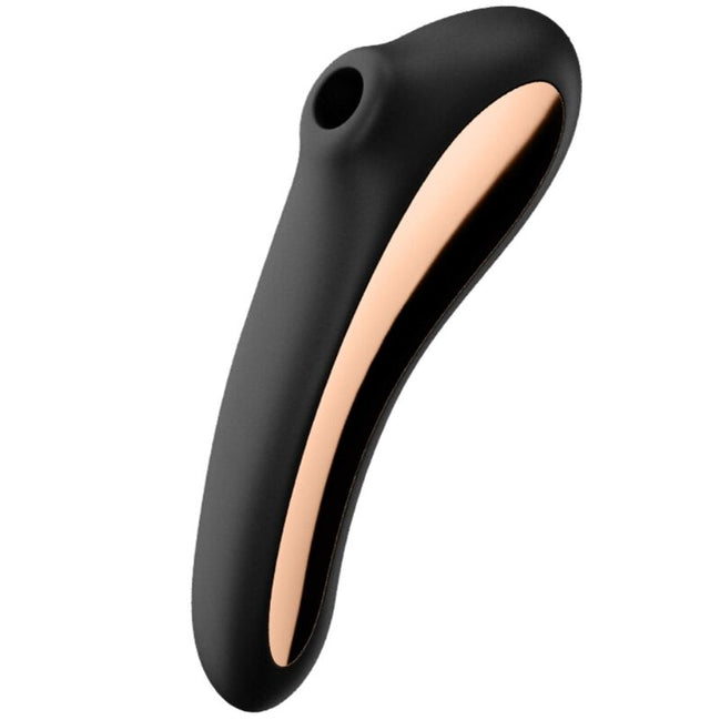SATISFYER - DUAL KISS AIR PULSE Stimulator SCHWARZ
