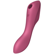 SATISFYER - CURVY TRINITY 3 AIR PULSE Sensory Device RED