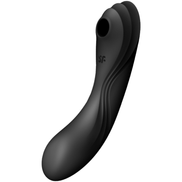 SATISFYER - CURVY TRINITY 4 AIR PULSE Sensory Device BLACK