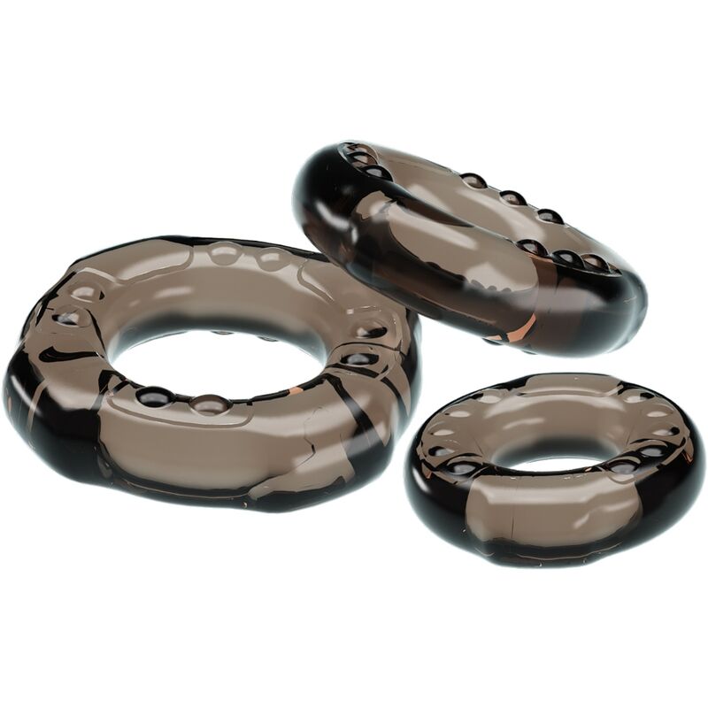 BAILE - Intimate Wellness RingS YVONNE SET 3 PENIS RINGS
