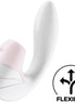 SATISFYER - SUPERNOVA AIR PULSE STIMULATOR & VIBRATION WHITE