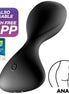 SATISFYER - TRENDSETTER VIBRATING PLUG APP BLACK