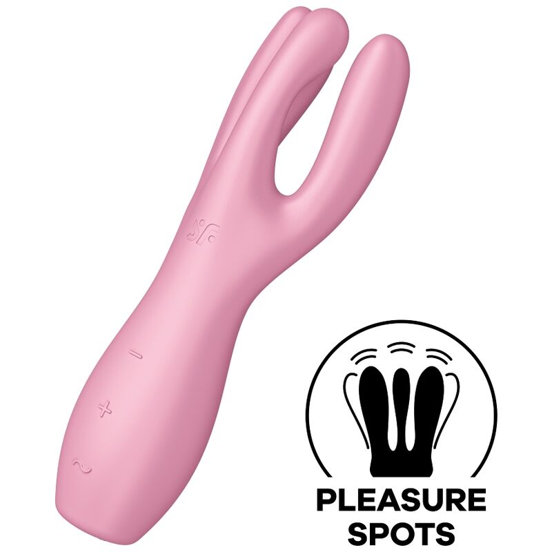 SATISFYER - THREESOME 3 Sensory Device PINK