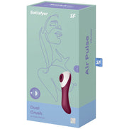 SATISFYER - DUAL CRUSH AIR PULSE Sensory Device