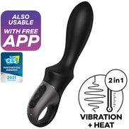 SATISFYER - HEAT CLIMAX ANAL Sensory Device APP BLACK