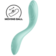 SATISFYER - RRROLLING PLEASURE GSPOT Sensory Device GREEN