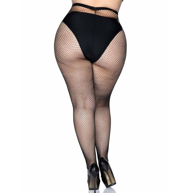 LEG AVENUE - NETZSTRUMPFHOSE IN ÜBERGRÖSSE