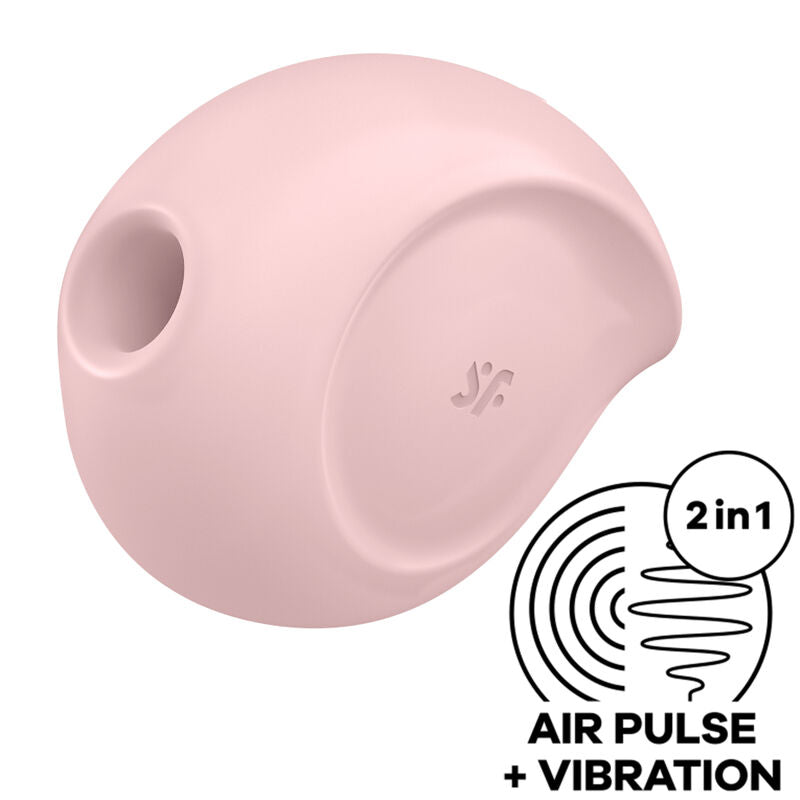 SATISFYER - SUGAR RUSH AIR PULSE STIMULATOR & Sensory Device PINK