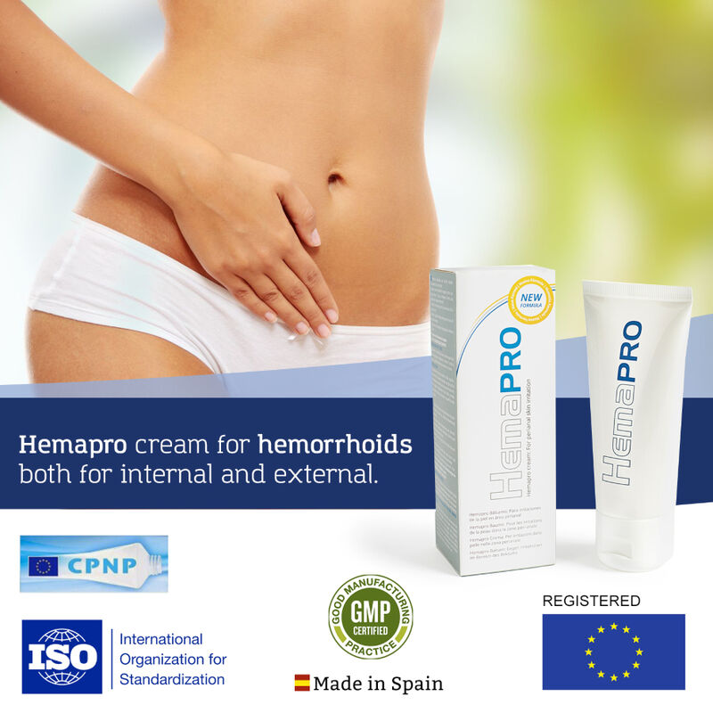 500 COSMETICS - HEMAPRO CREME ZUR HÄMORRHOIDENBEHANDLUNG