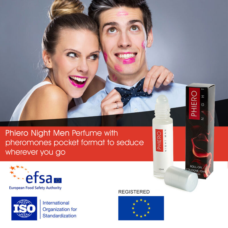500 COSMETICS - PHIERO NIGHT MAN PARFÜM PHEROMONE FÜR MÄNNER MIT ROLL-ON